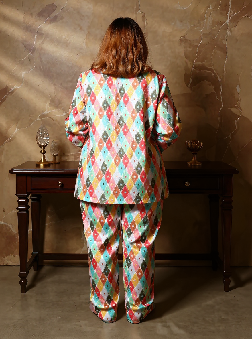 Geometric Pantsuit