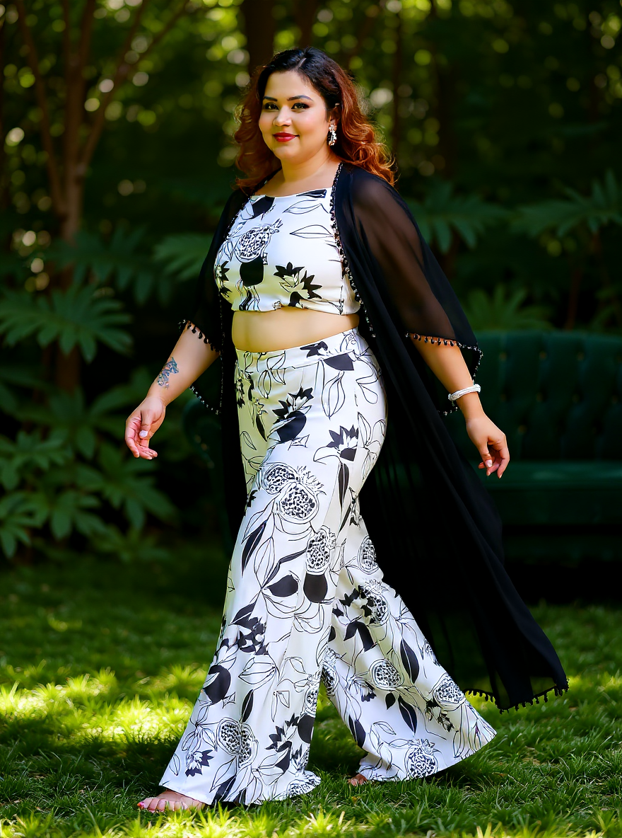 Contrast Pomelle Co-Ord Set