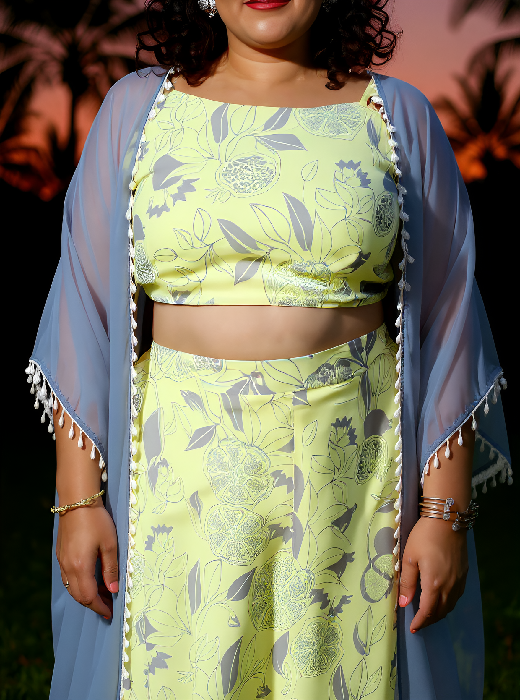 Contrast Pomelle Co-Ord Set