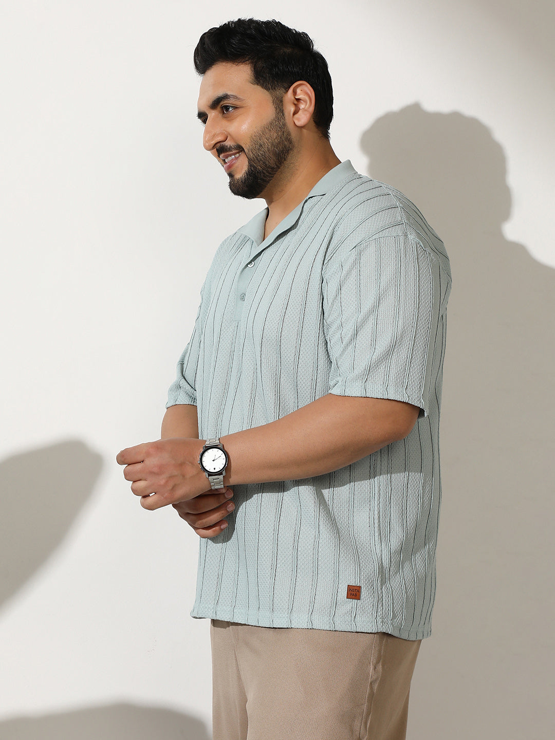 Wicker-Tactile Polo T-Shirt