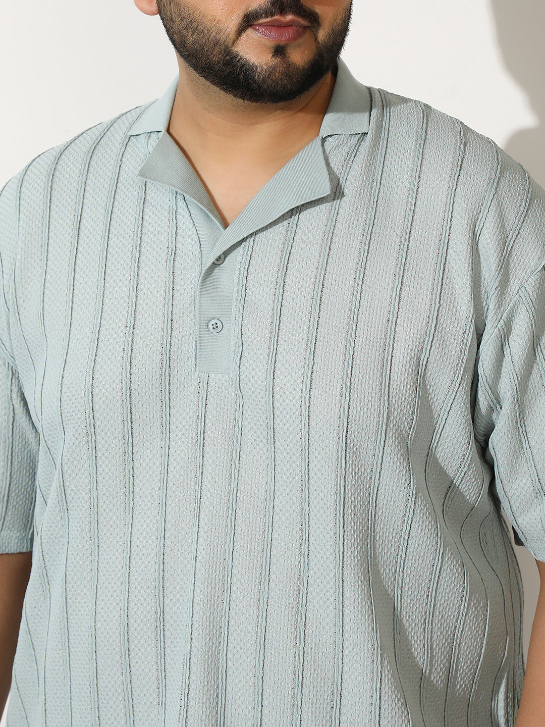 Wicker-Tactile Polo T-Shirt