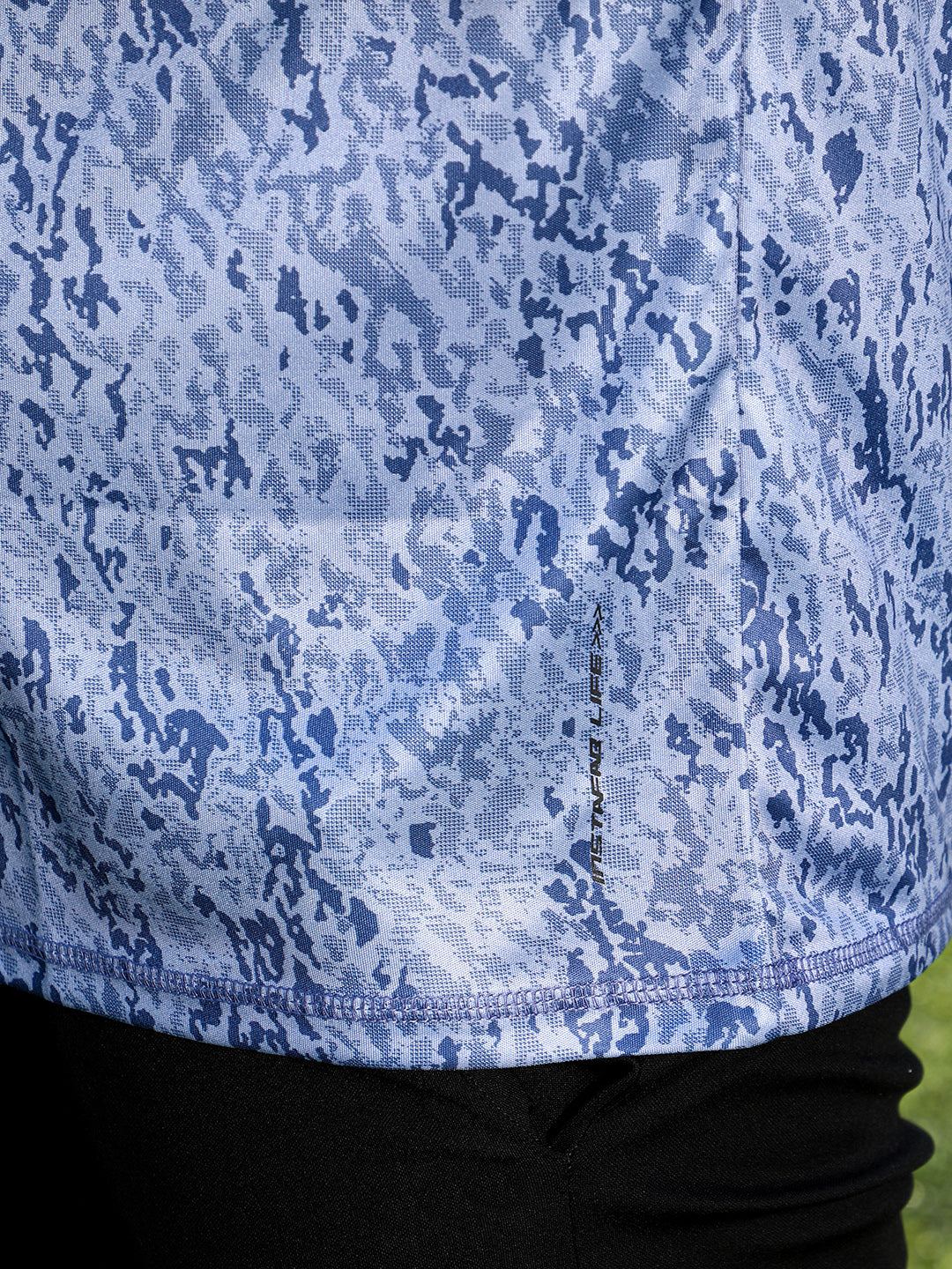 Abstract Print Activewear T-Shirt