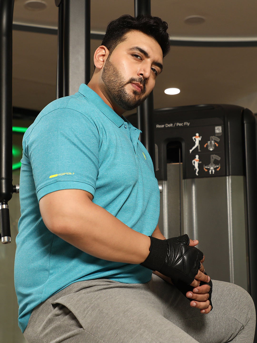 Basic Activewear Polo T-Shirt