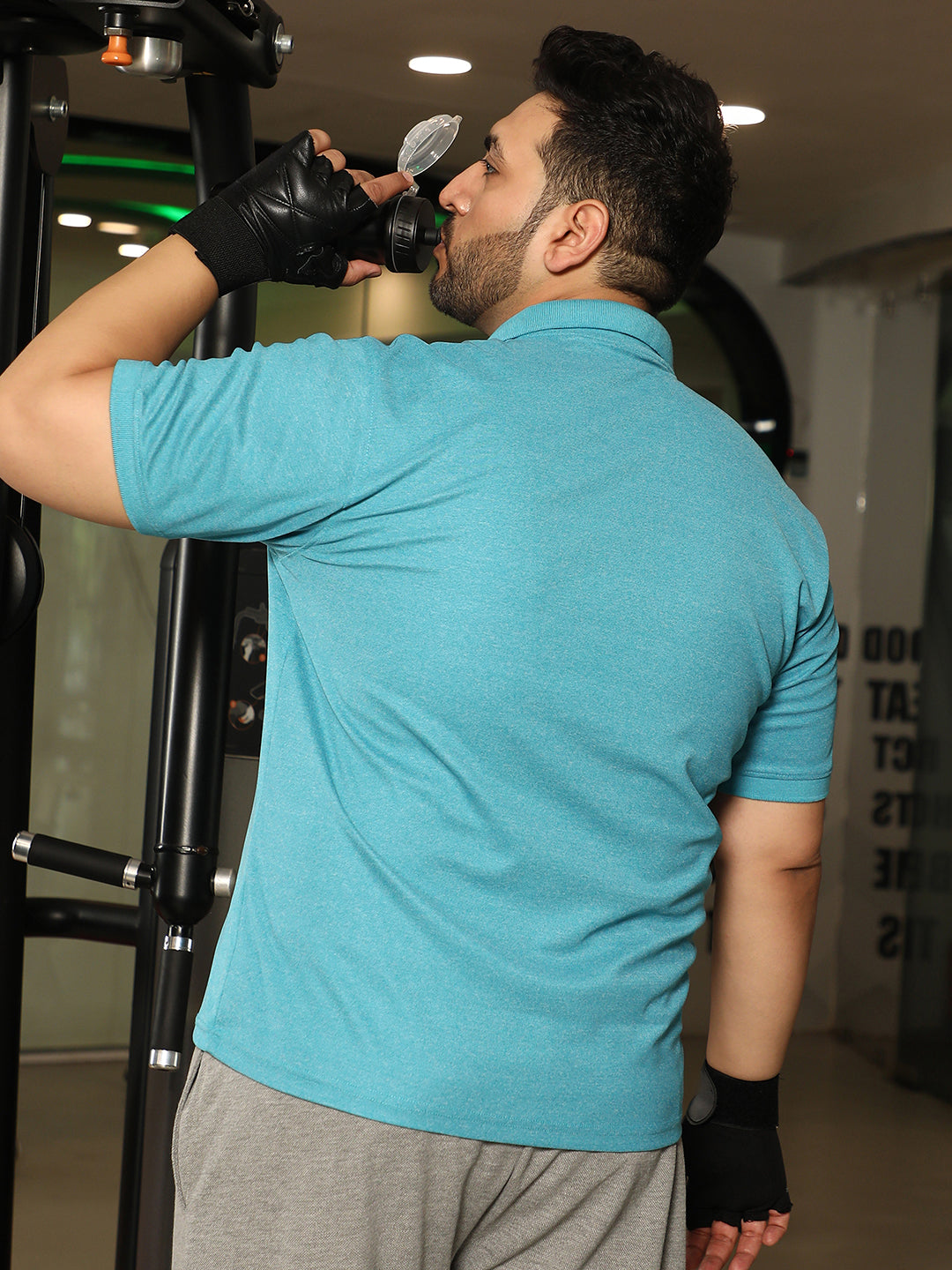 Basic Activewear Polo T-Shirt