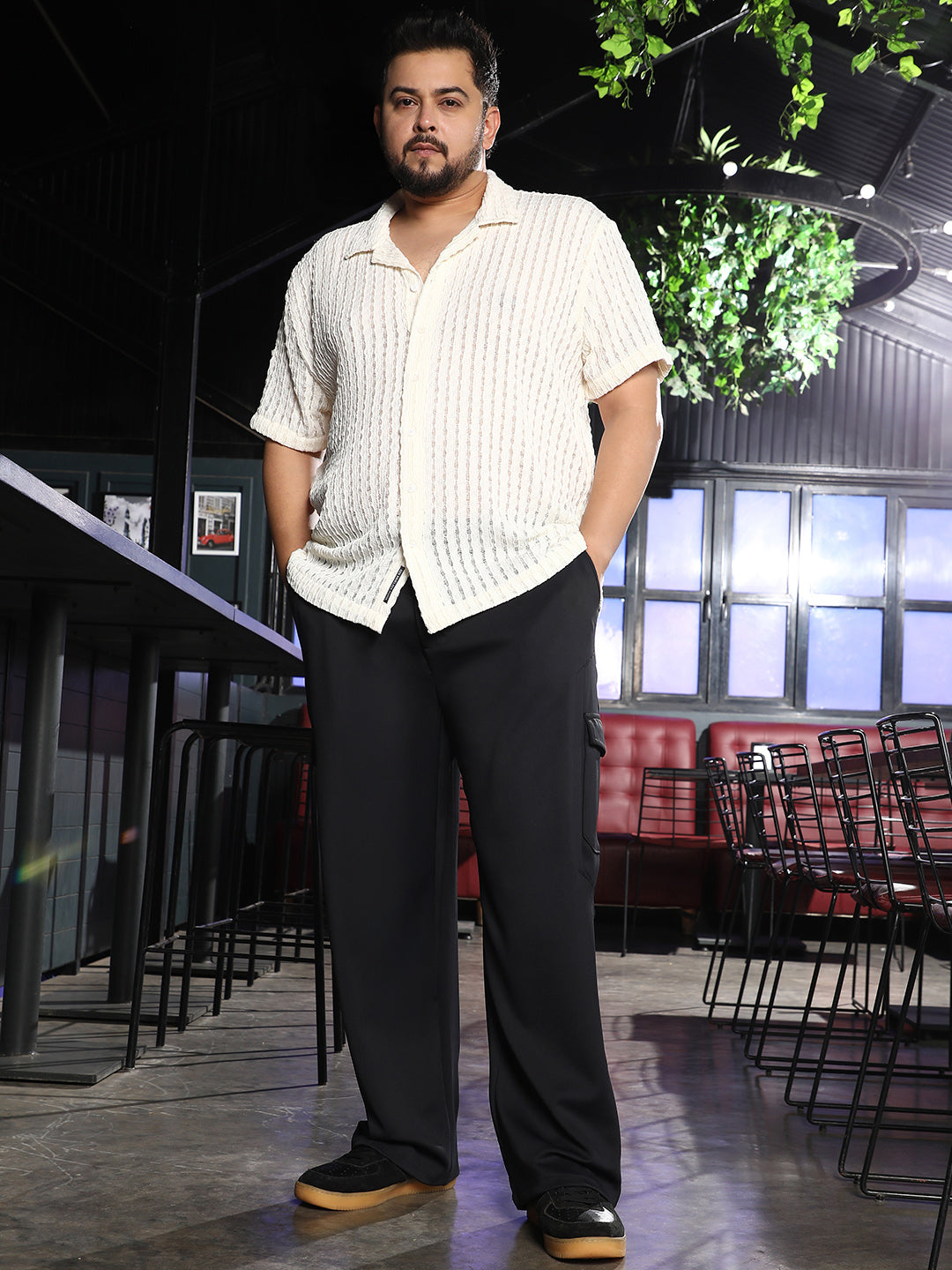 Relaxed-Utility Tailored Trousers