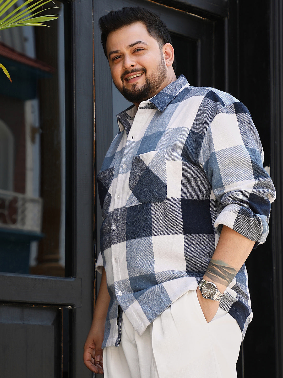 Buffalo-Check Utility Shacket