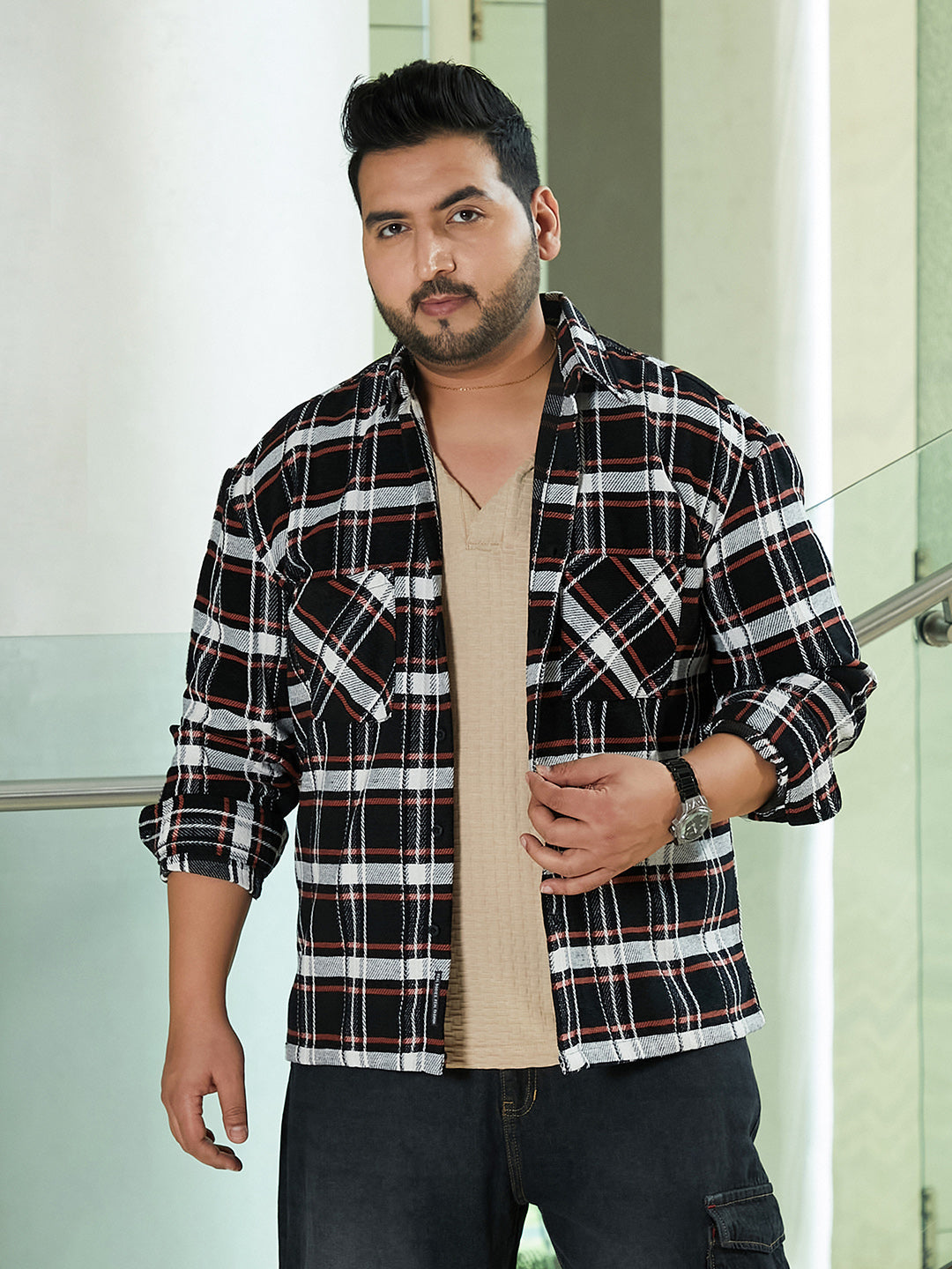 Halo-Check Utility Shacket