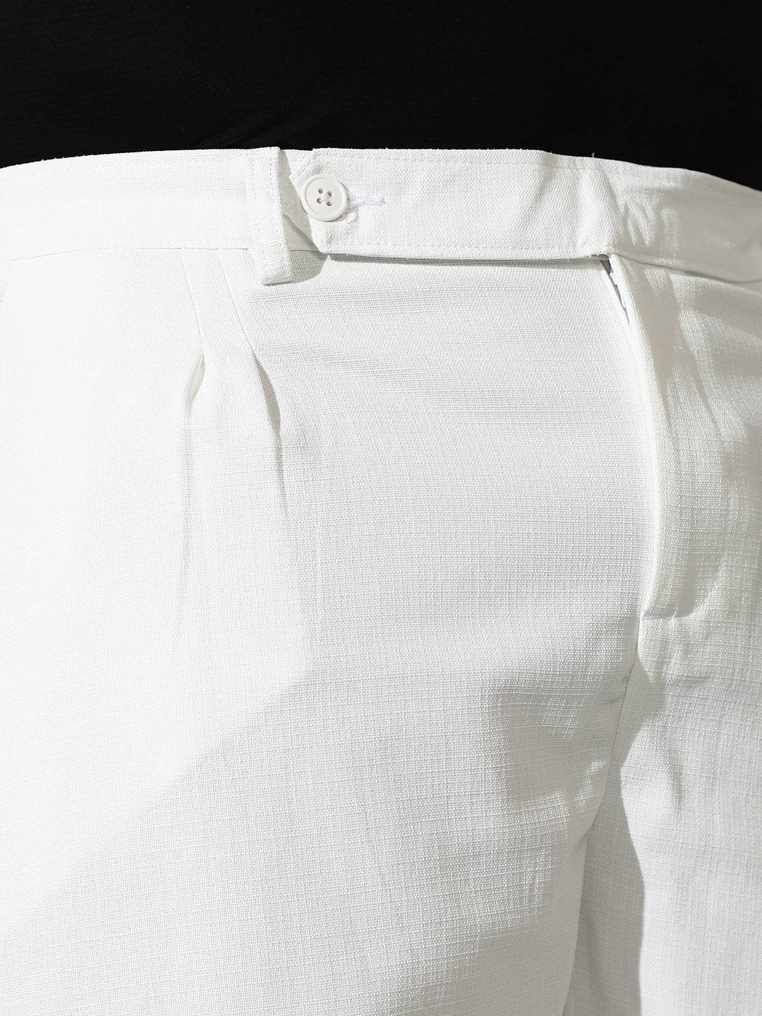 Tailored Linen-Blend Shorts