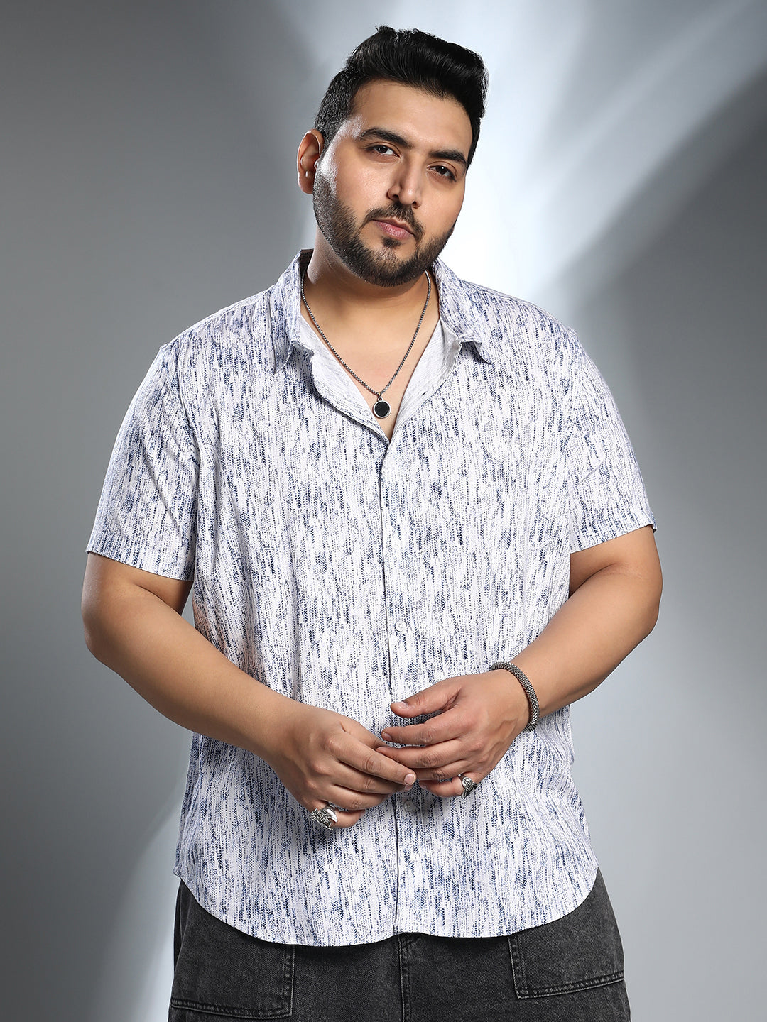 Misty-Textured Shirt