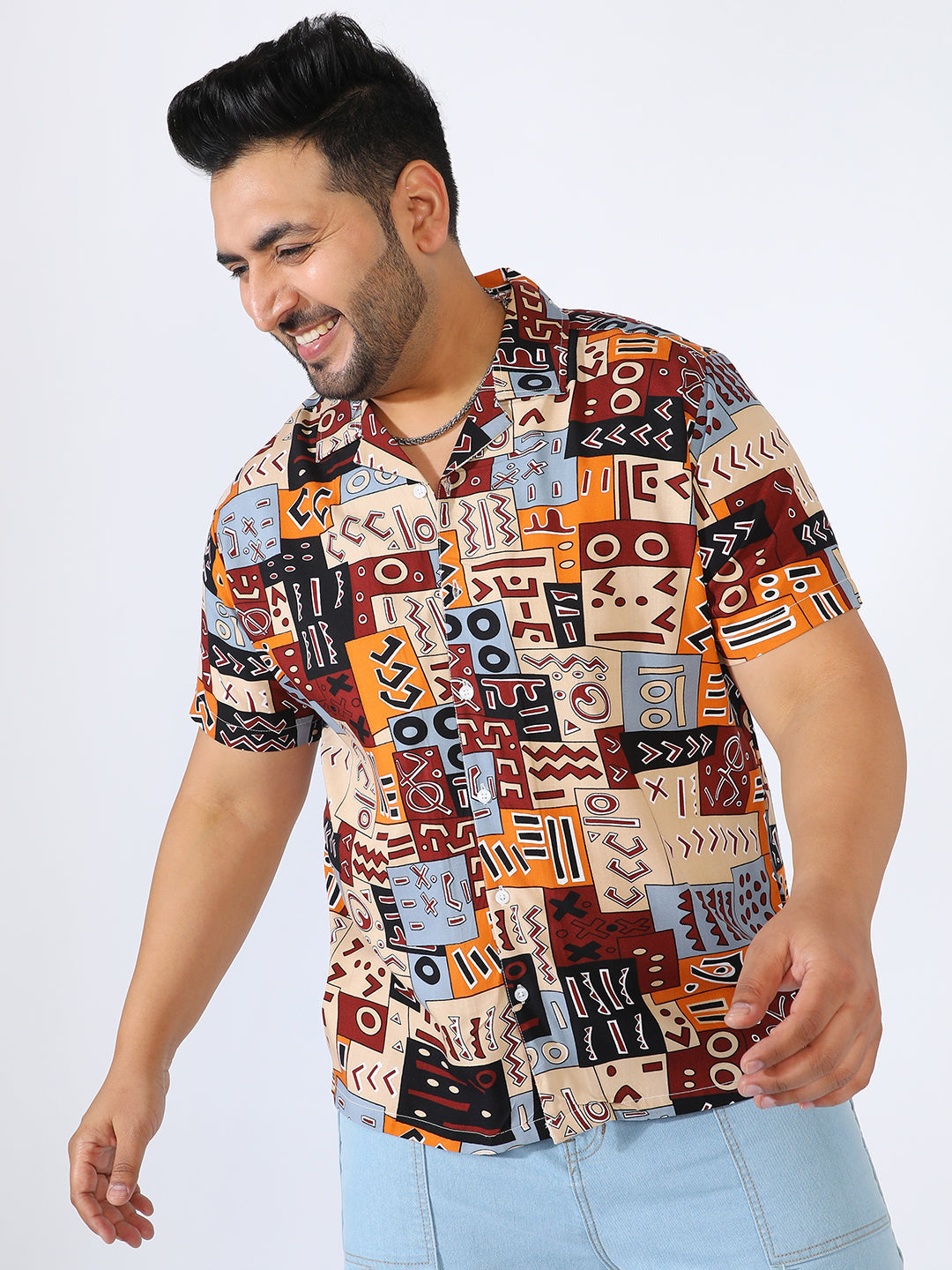 Aztec Print Shirt