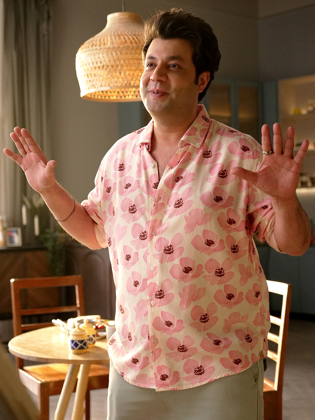 Light Pink Flower Petals Shirt