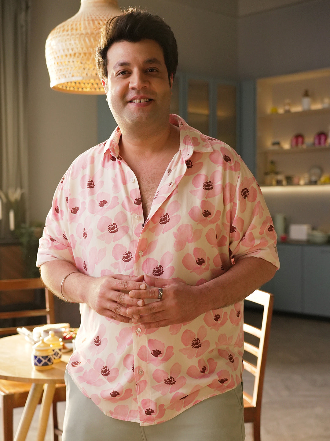 Light Pink Flower Petals Shirt