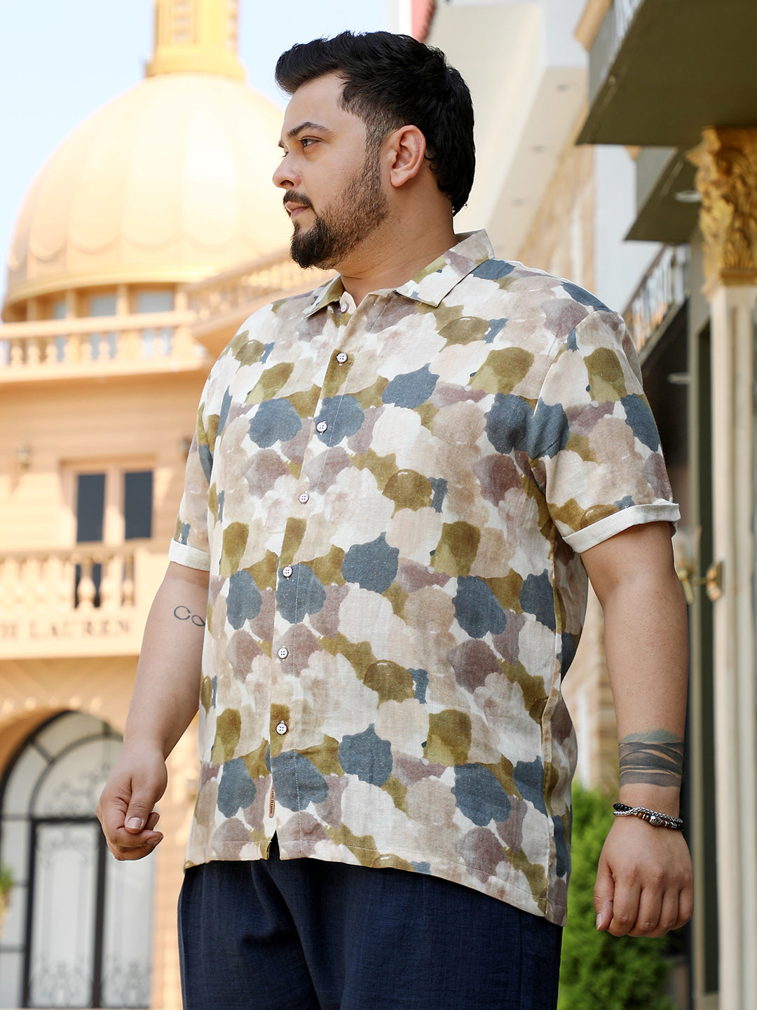 Abstract Print Shirt