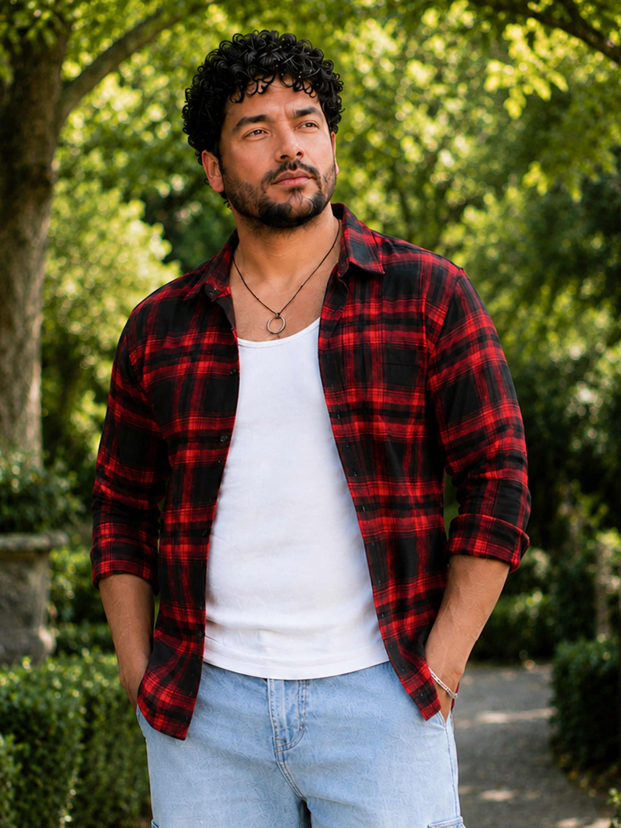 Buffalo Check Flannel Shirt