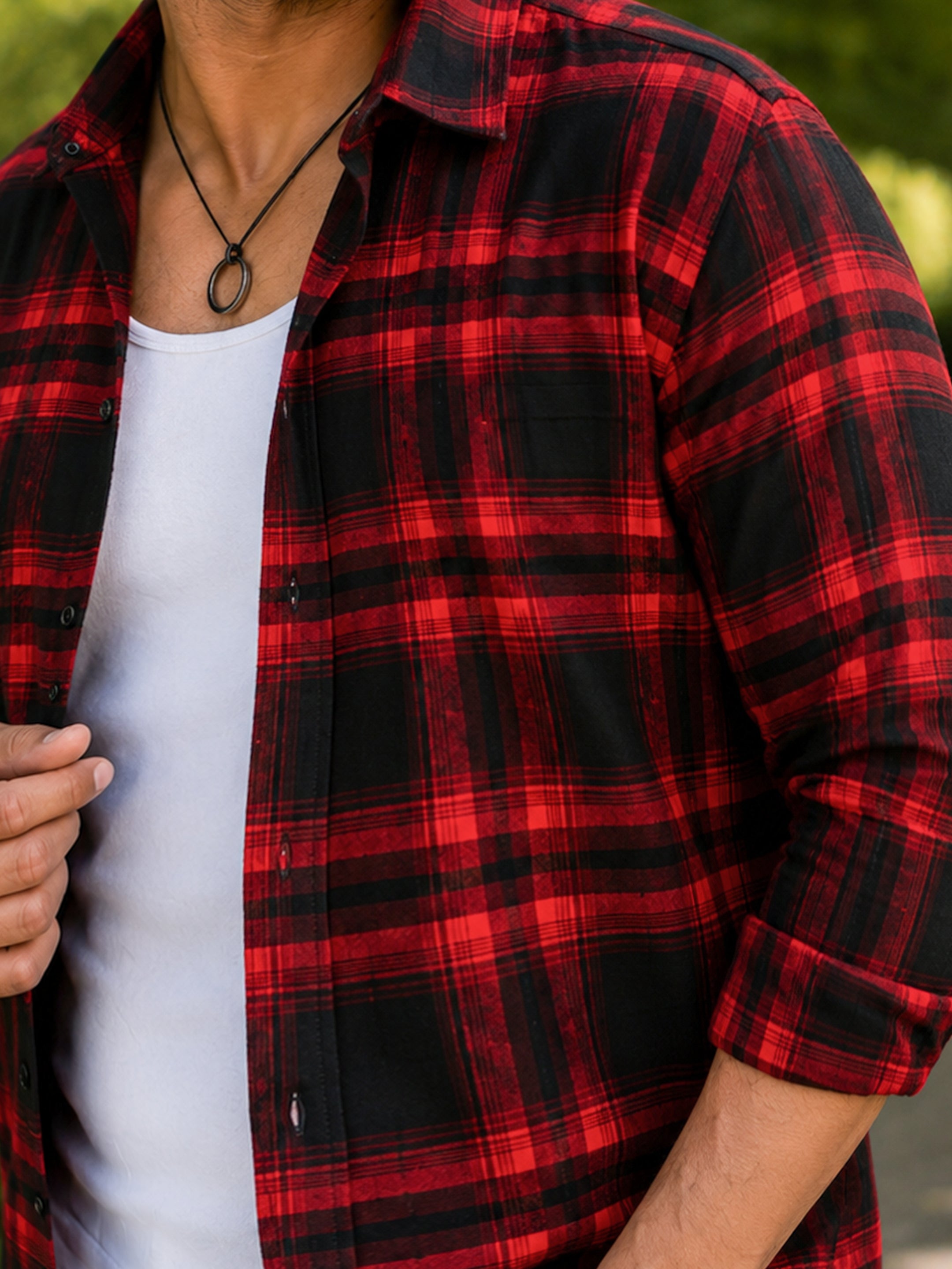 Buffalo Check Flannel Shirt