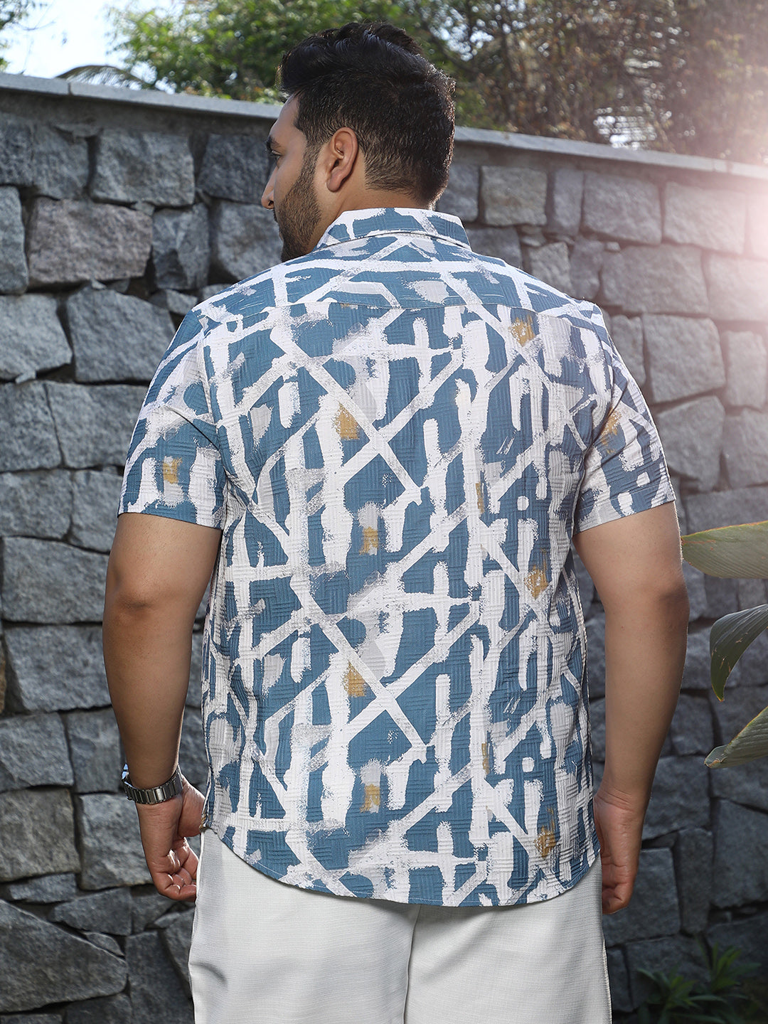 Graffiti Textured Shirt