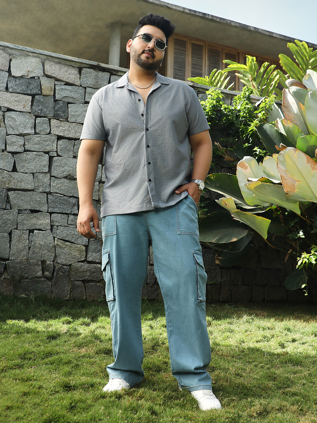 Honeycomb Woven Shirt