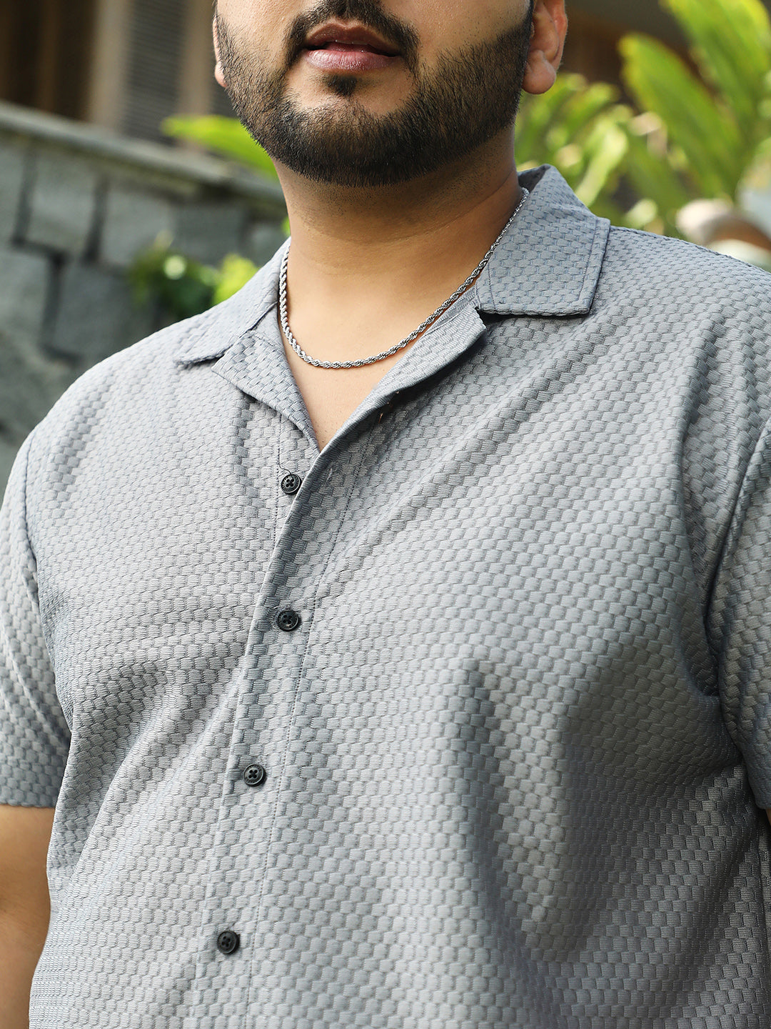 Honeycomb Woven Shirt