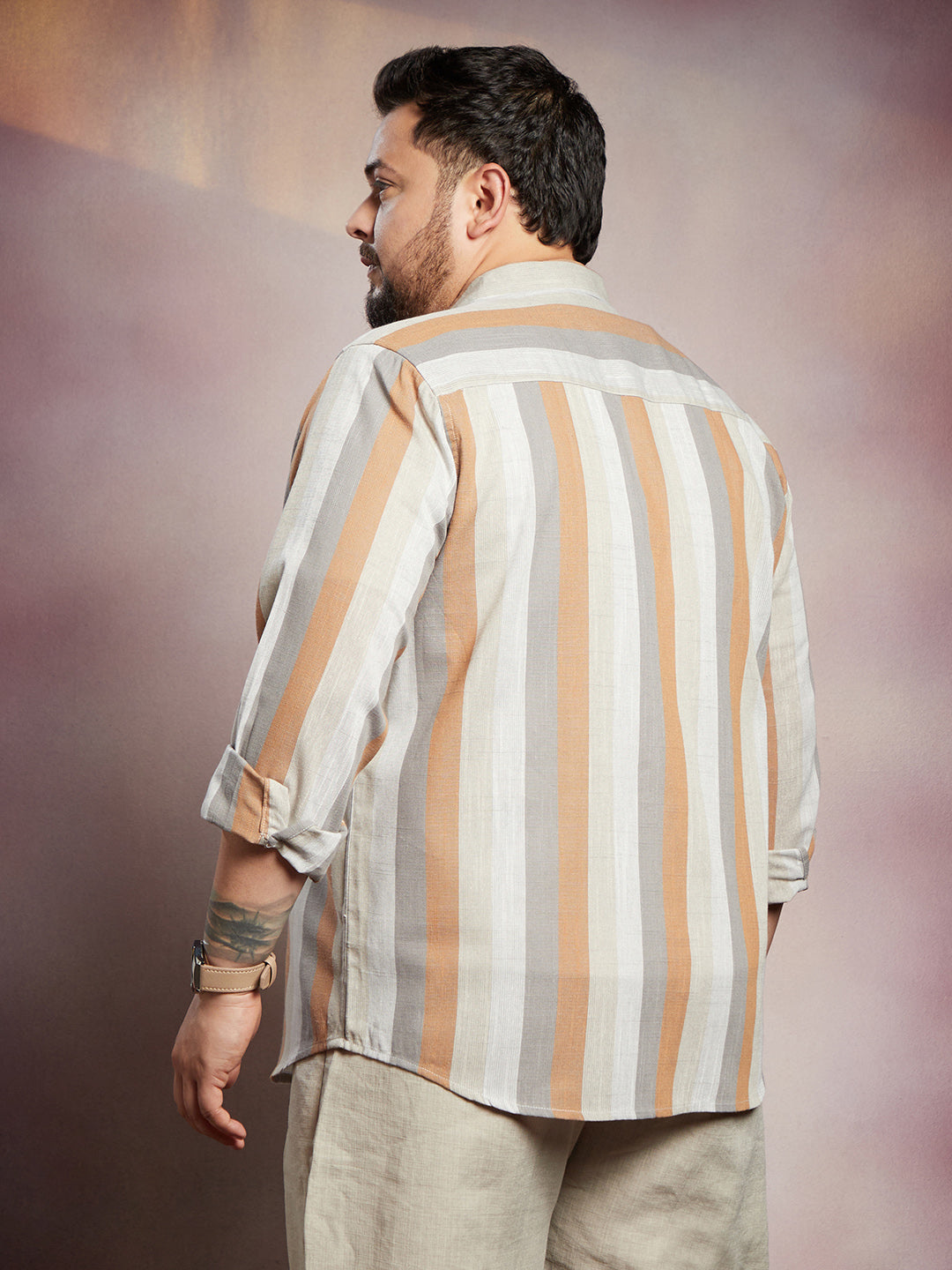 Block-Striped Shirt