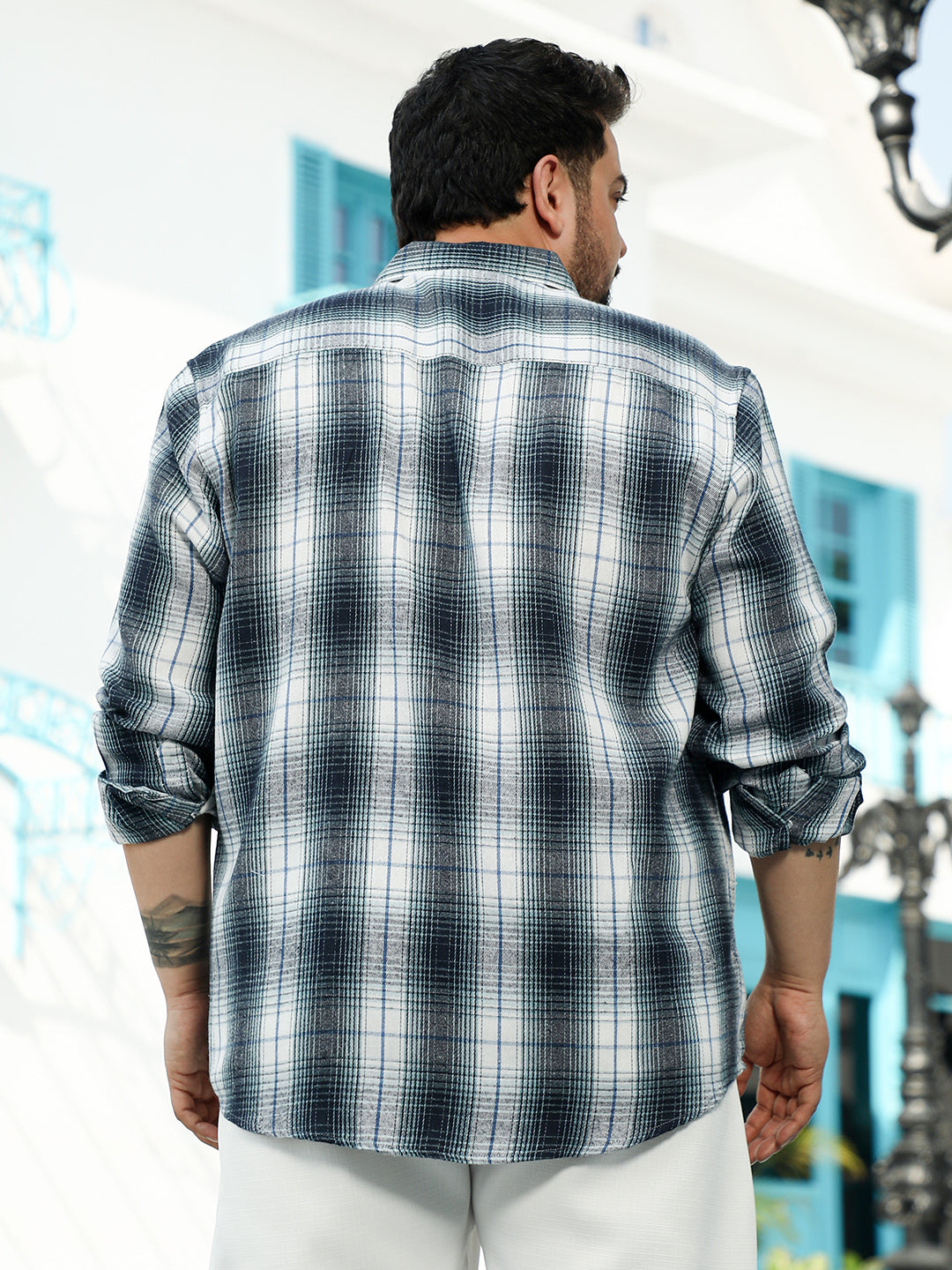 Ombre Buffalo Check Shirt