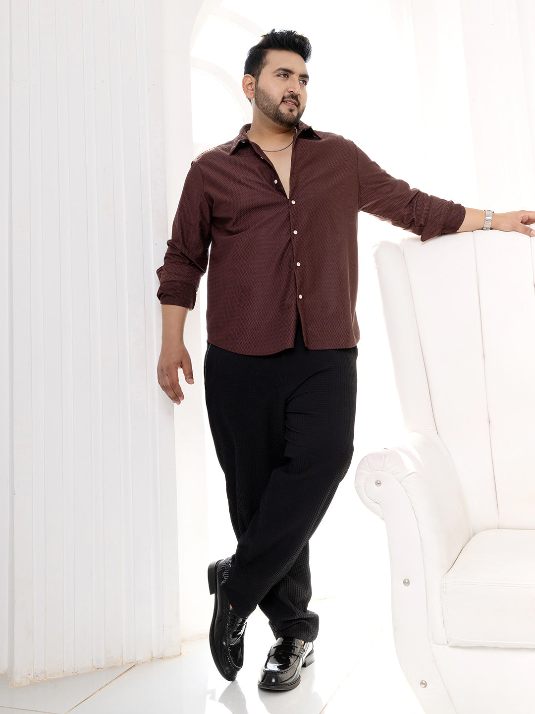 Solid Honeycomb Shirt