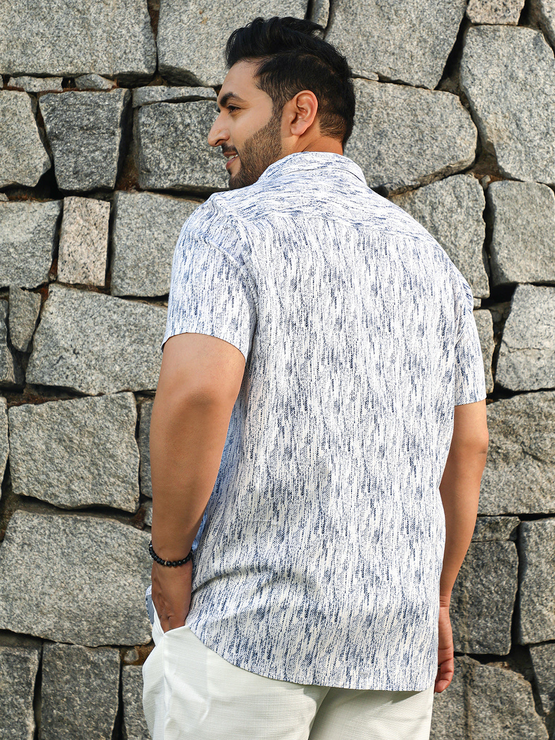 Contrast Grazed Shirt