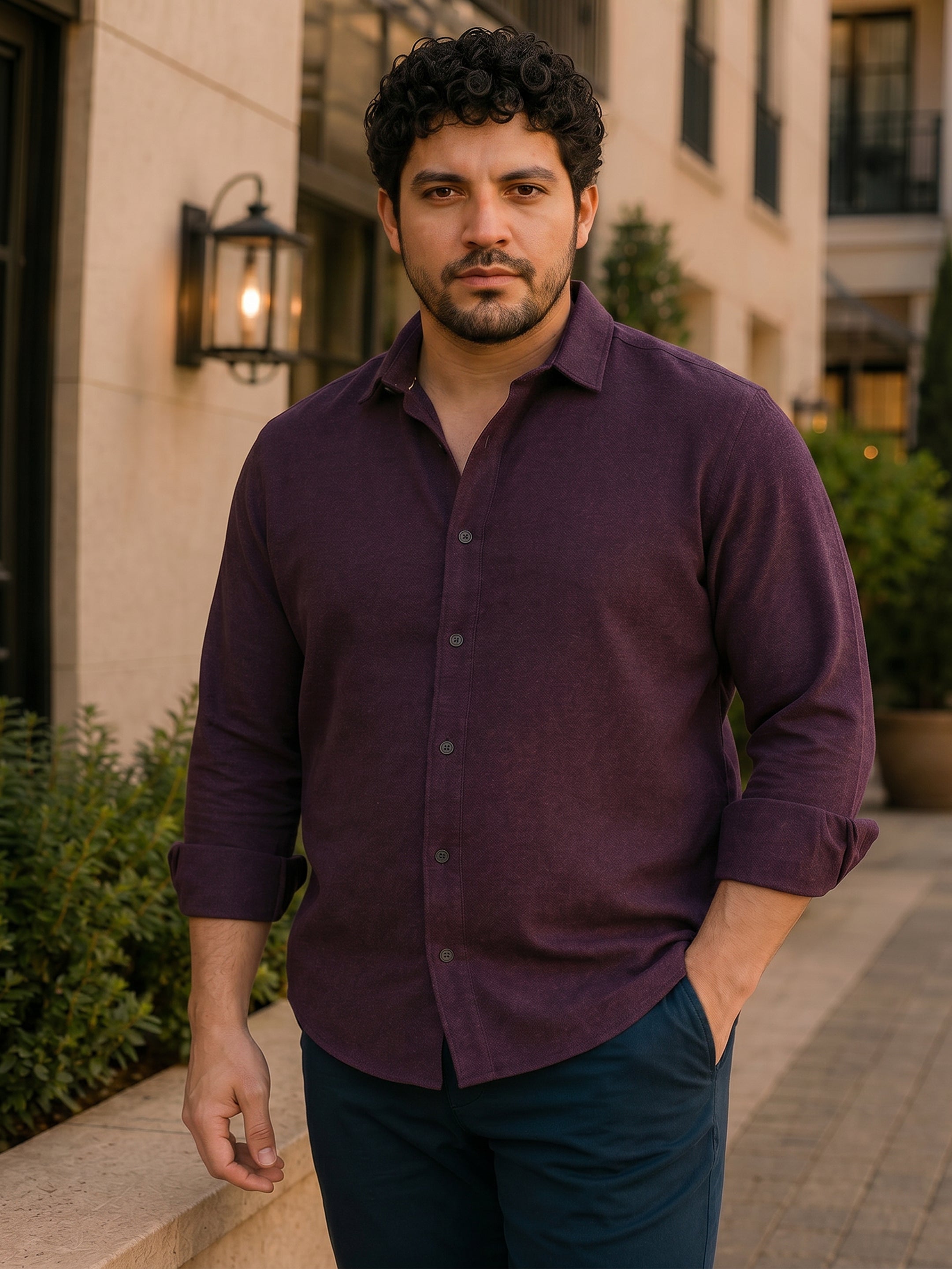 Solid Brushed Shirt