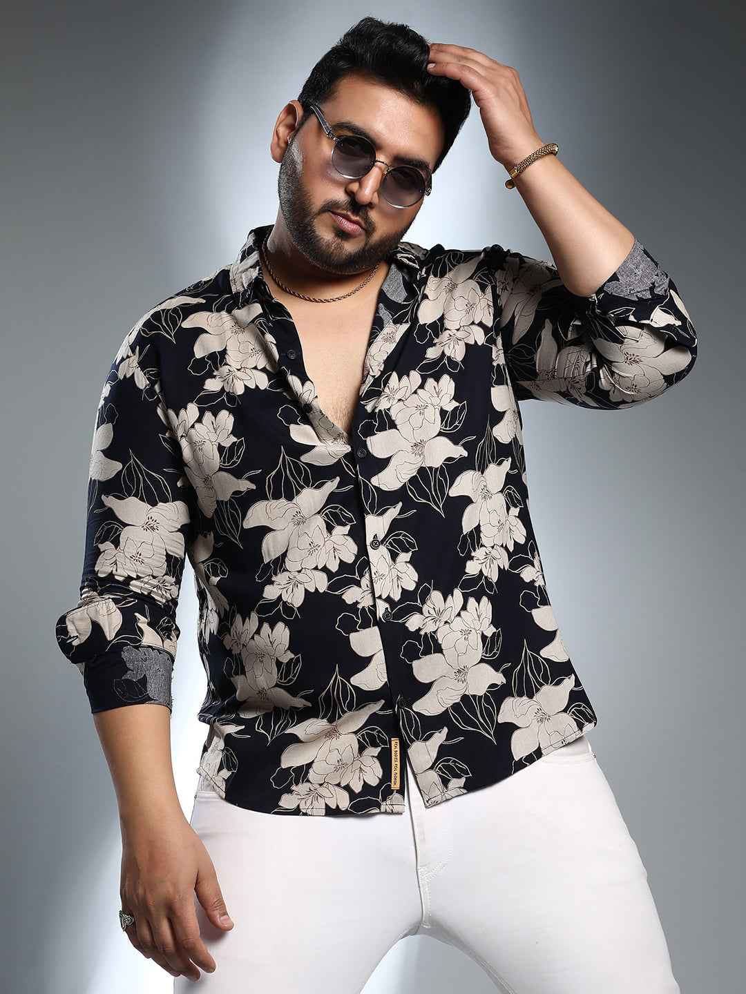 Botanical Imprint Shirt