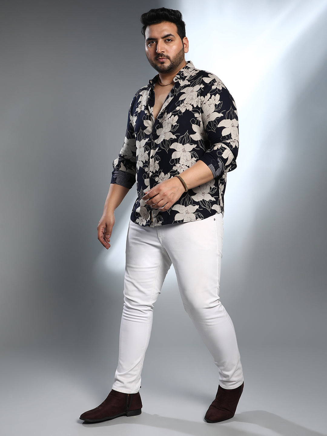 Botanical Imprint Shirt