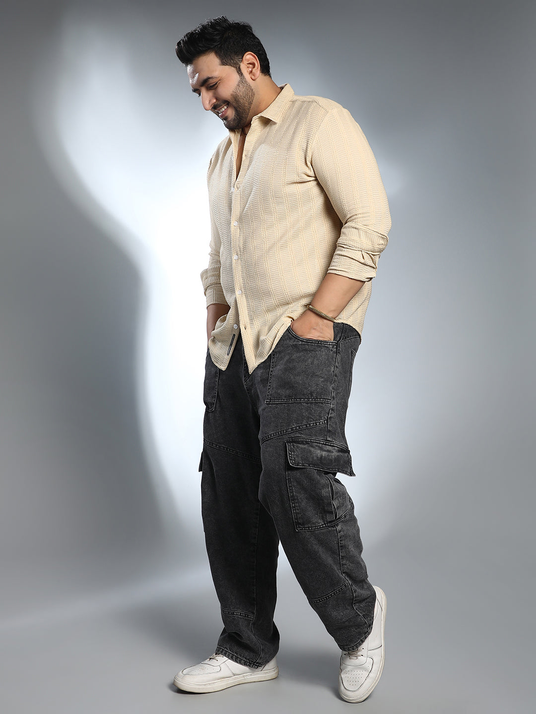 Intertwine-Stripe Shirt