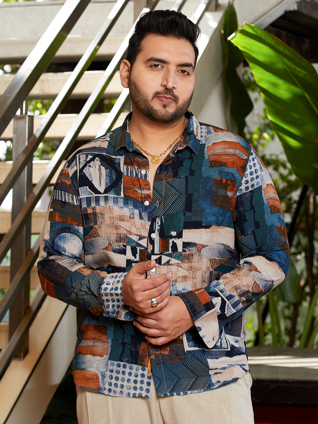 Earthy-Abstract Shirt