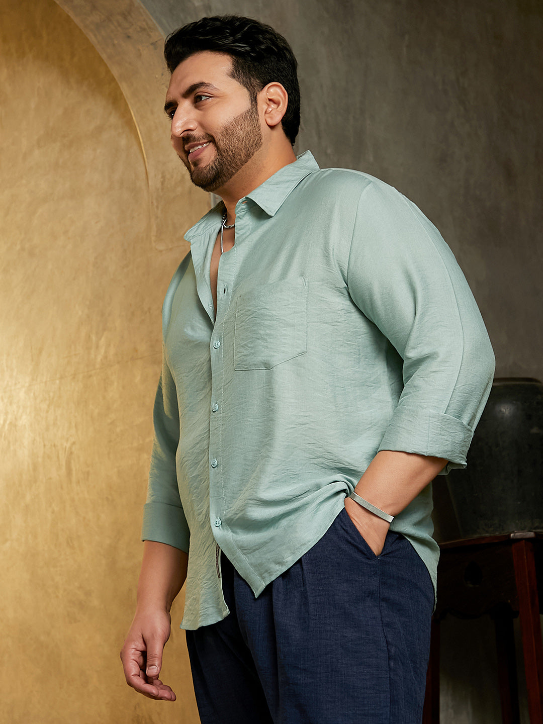 Breezy Wrinked Relaxed Shirt