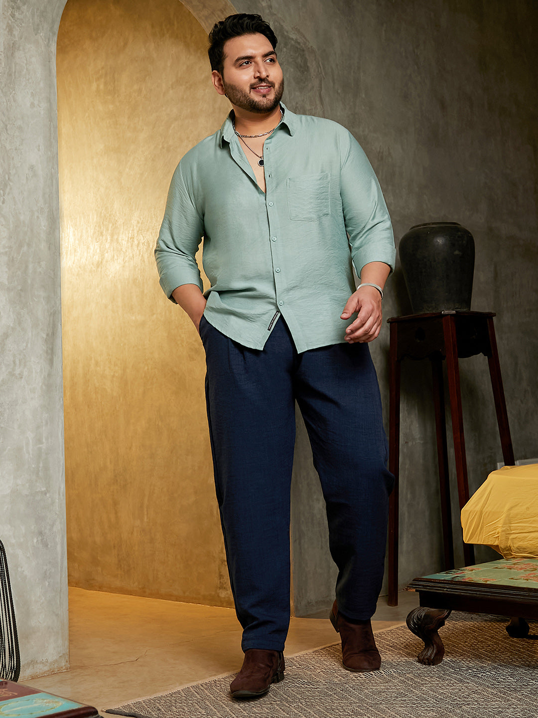 Breezy Wrinked Relaxed Shirt