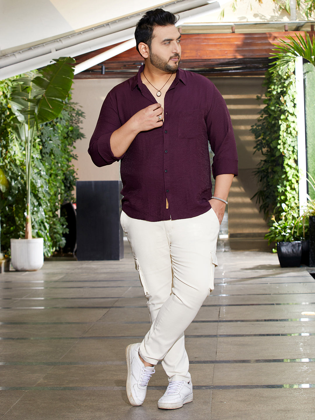 Breezy Wrinked Relaxed Shirt