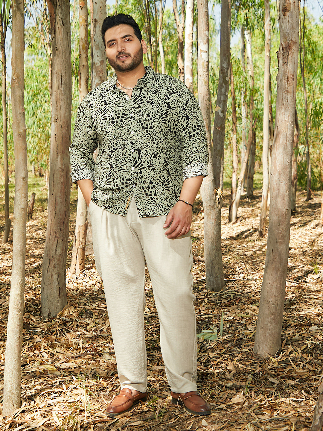 Leopard Imprint Shirt