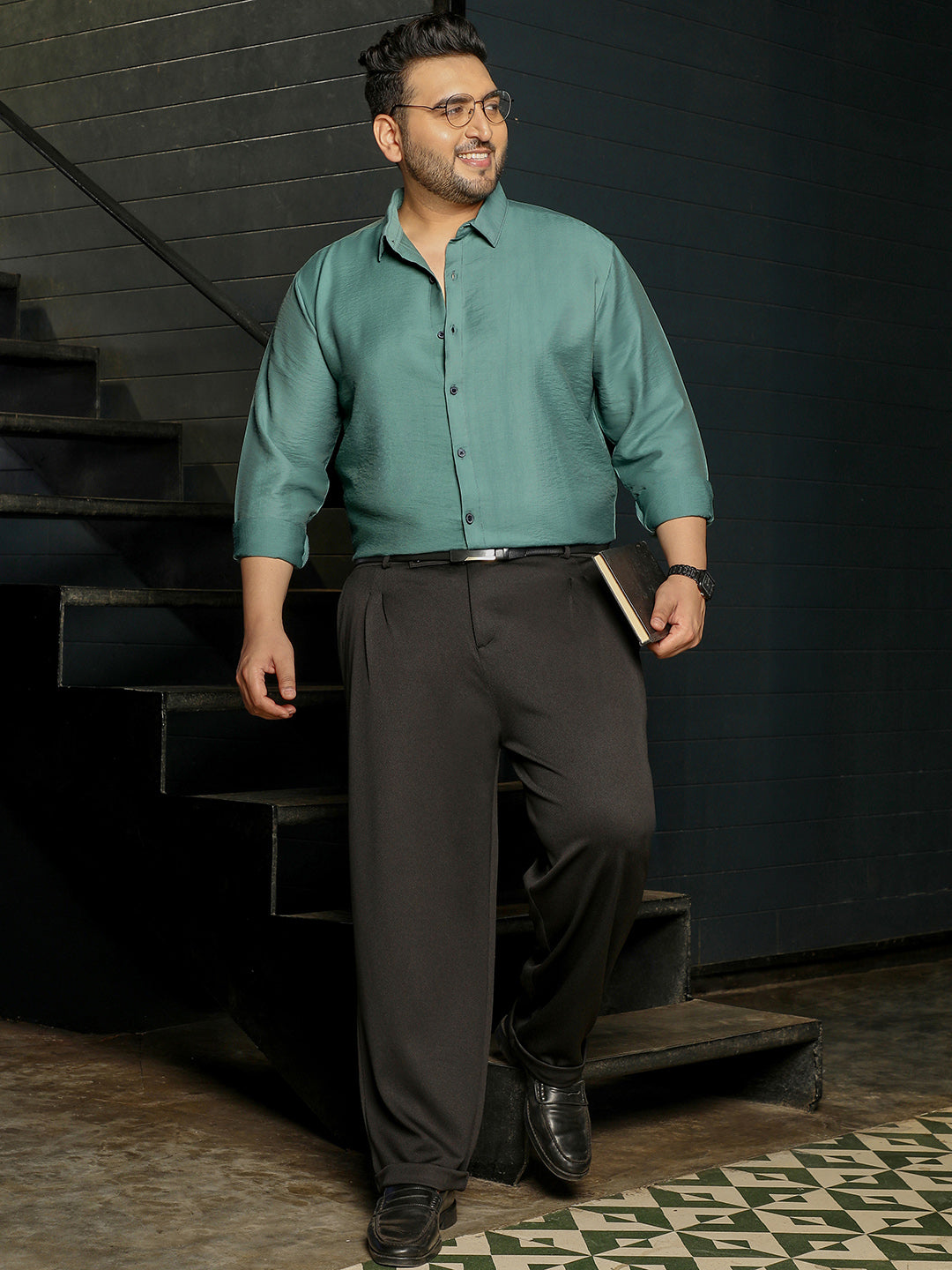 Sage Green Solid Shirt