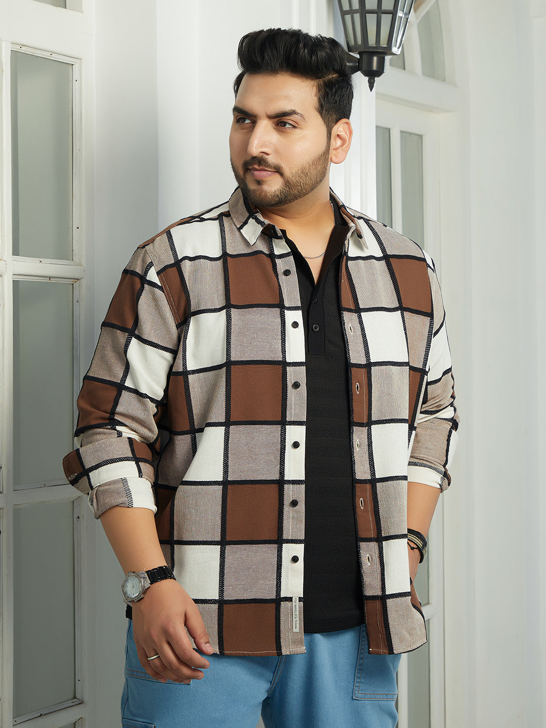 Outlined-Buffalo Regular Shirt