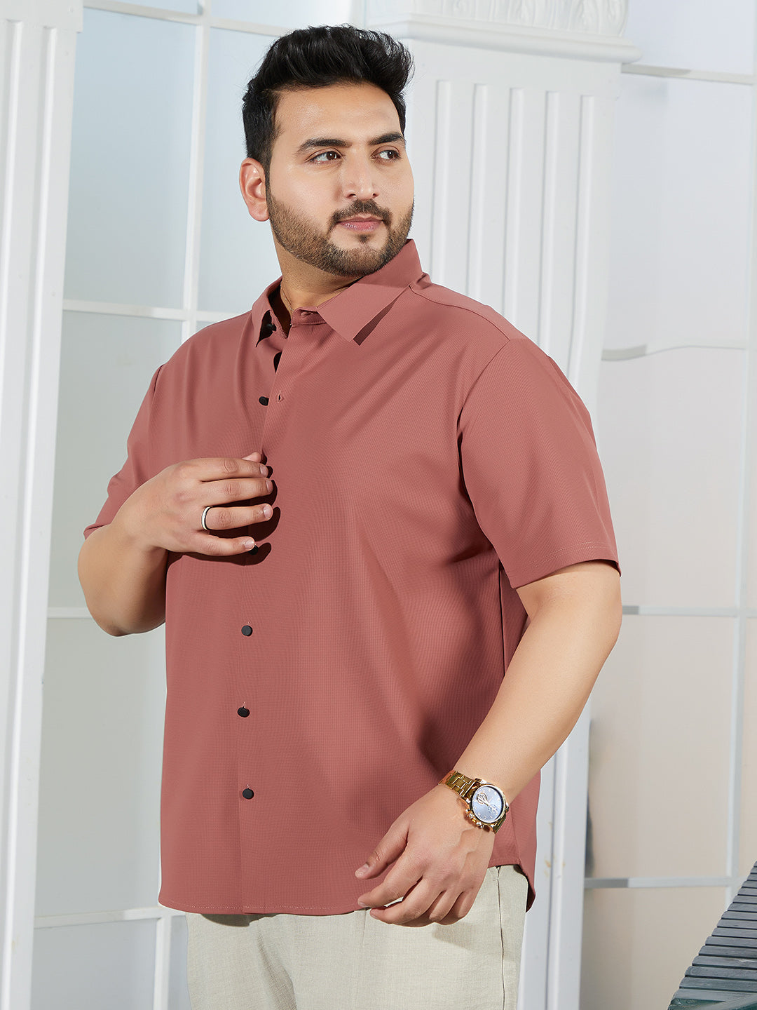 Seamless Ribbed Shirt