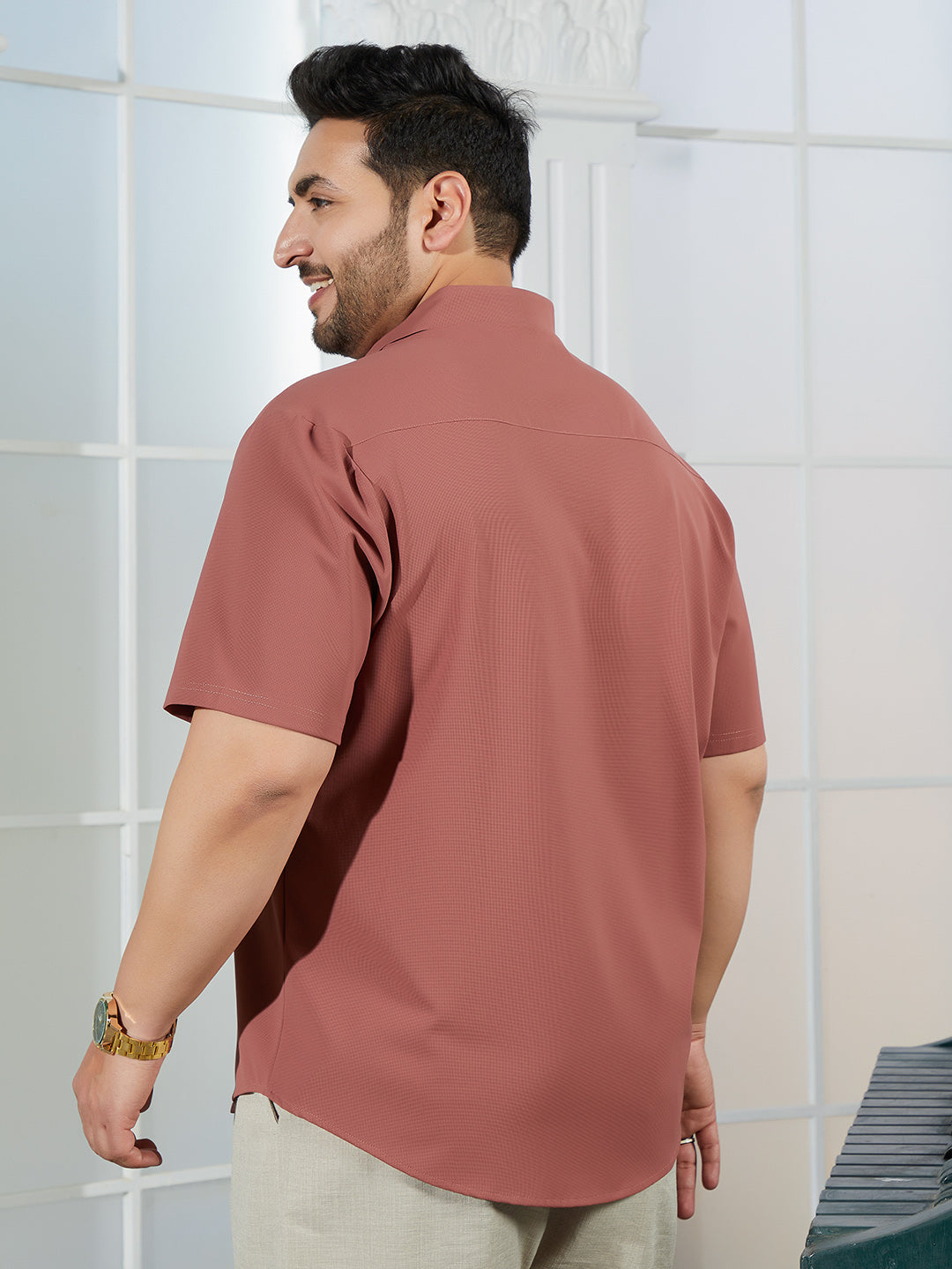 Seamless Ribbed Shirt