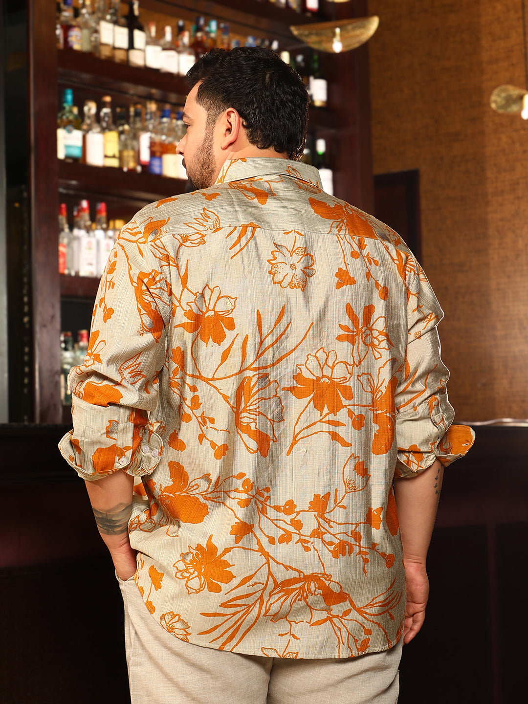 Freesia-Imprint Shirt