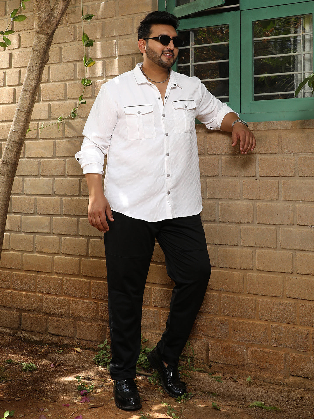 Safari-Utility Relaxed Shirt