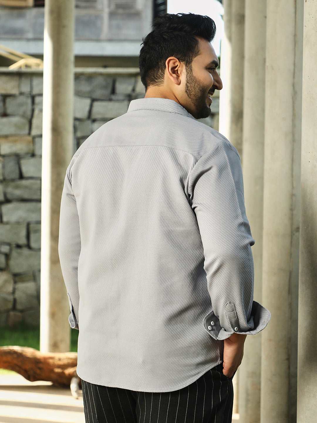 Slanted-Trough Shirt