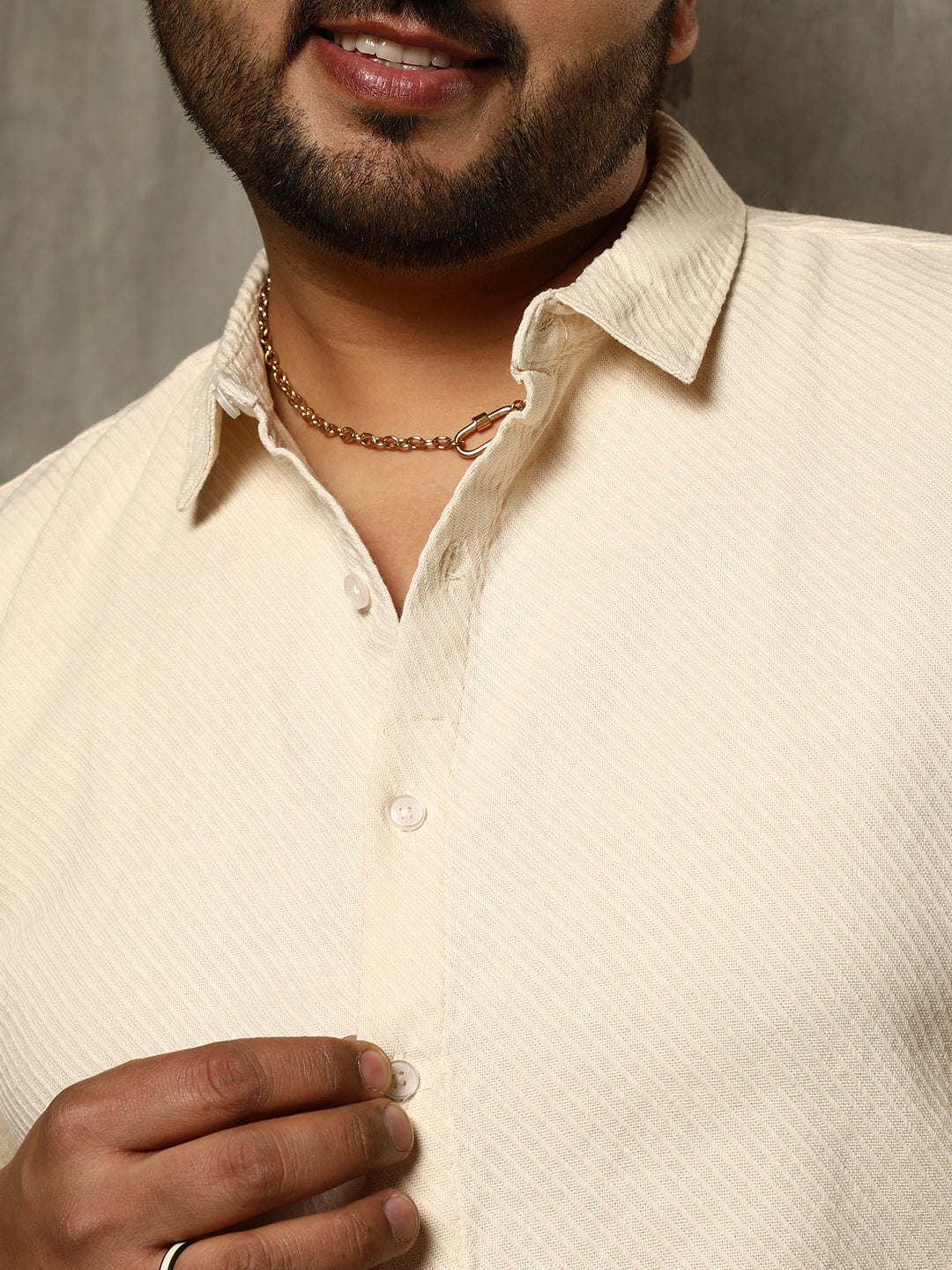 Slanted-Trough Shirt