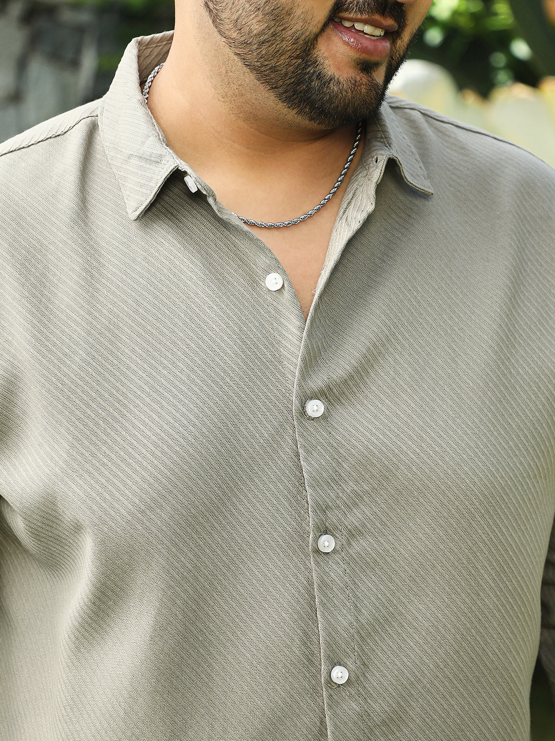 Slanted-Trough Shirt