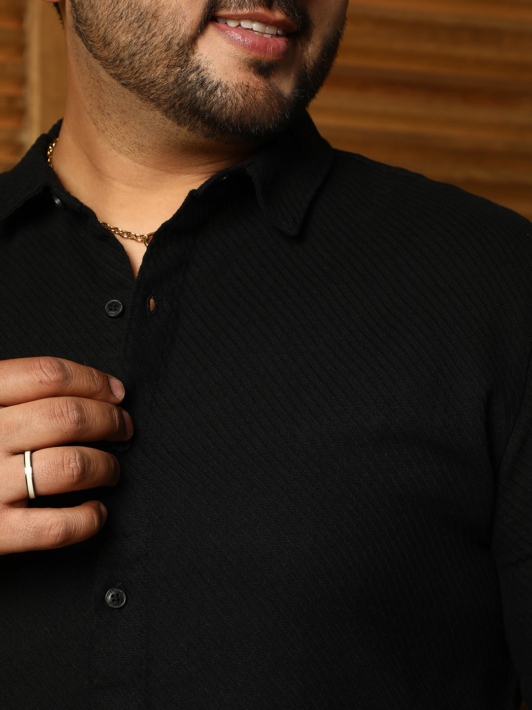 Slanted-Trough Shirt