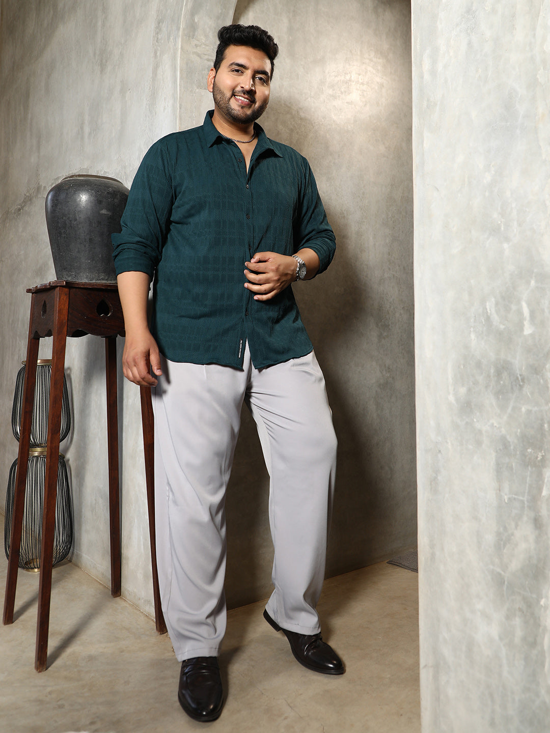 Braided-Knot Tactile Shirt