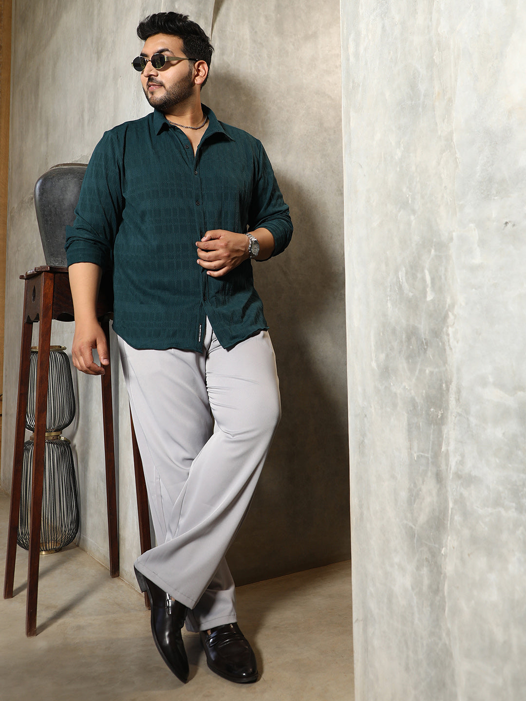 Braided-Knot Tactile Shirt