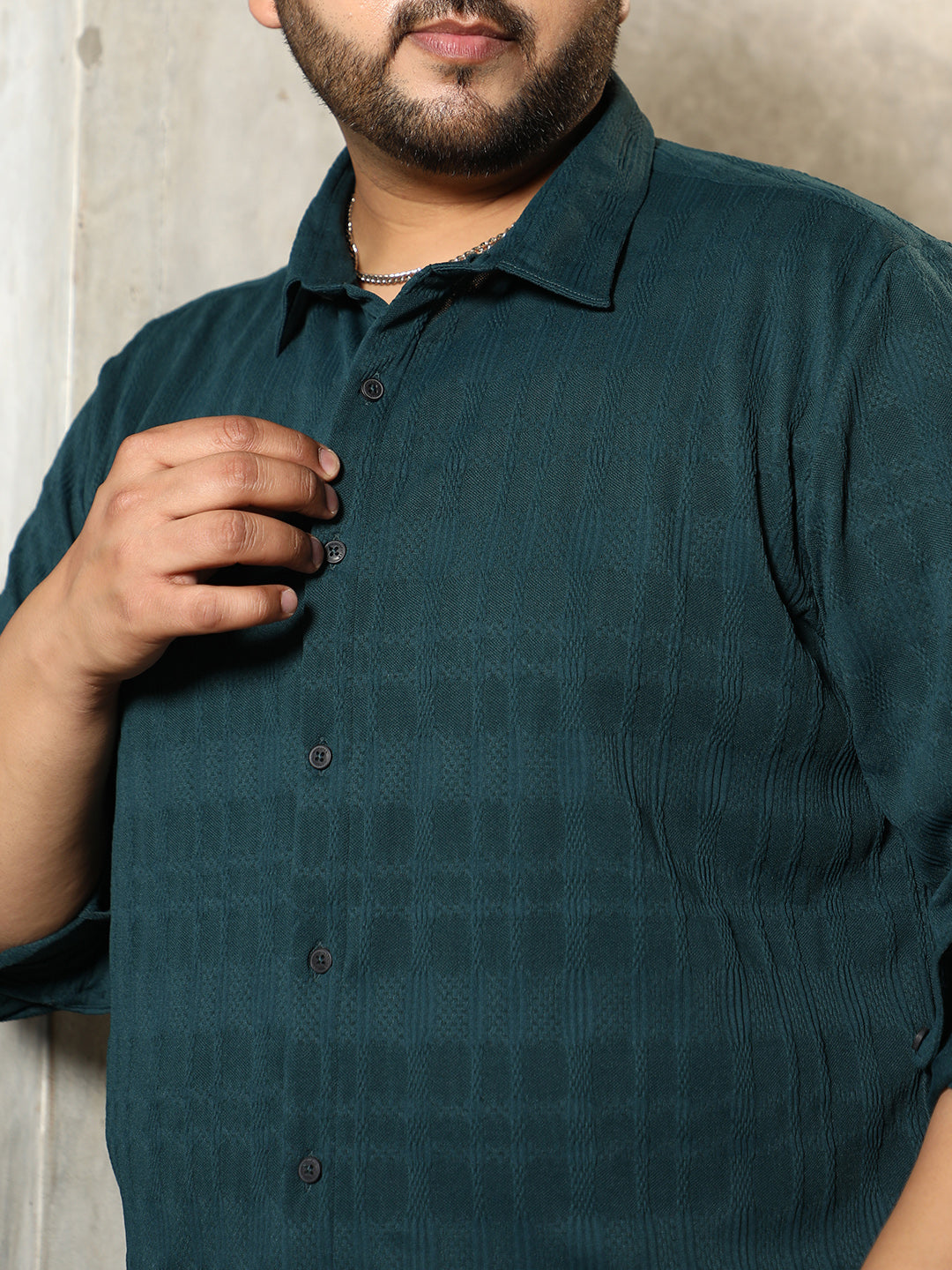 Braided-Knot Tactile Shirt