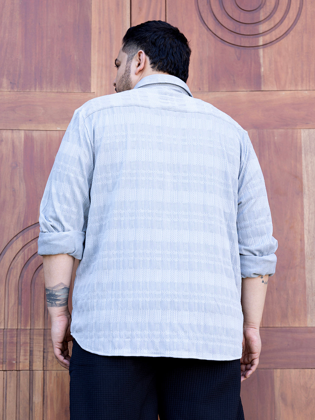 Braided-Knot Tactile Shirt