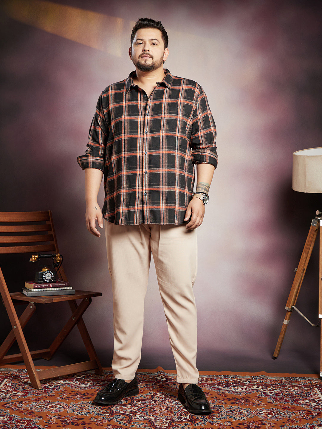 Shadow-Graph Regular Shirt